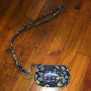 Vera Bradley ID/Wristlet Lanyard Holder